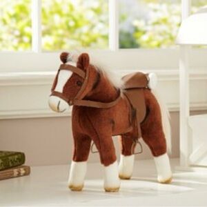 Pottery Barn Kids Plush Horse – 18” – Bendable Legs – EUC